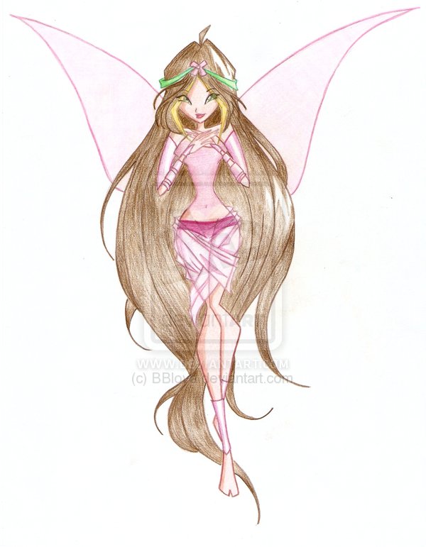 Рисунки с Winx на бумаге 6614817